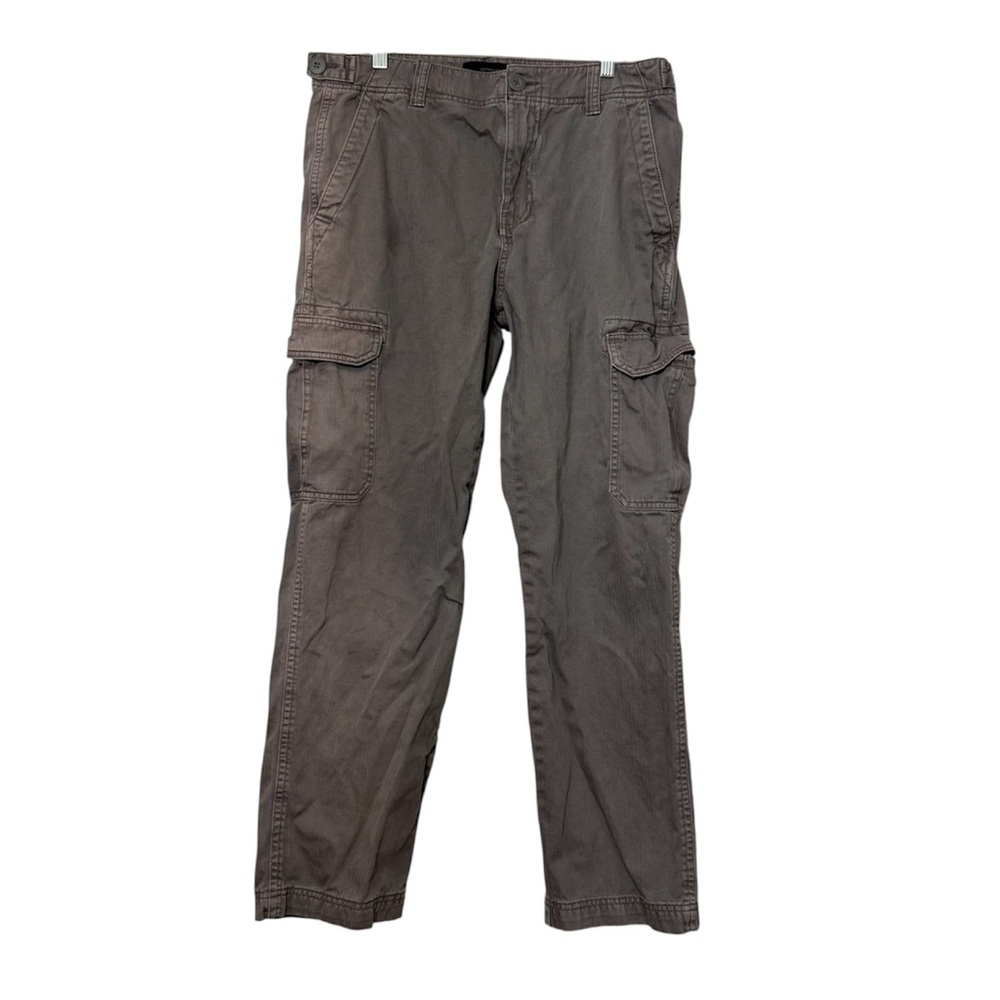 Cotton On Tactical Cargo Pants Gray Herringbone Utility Gorp 32x29
